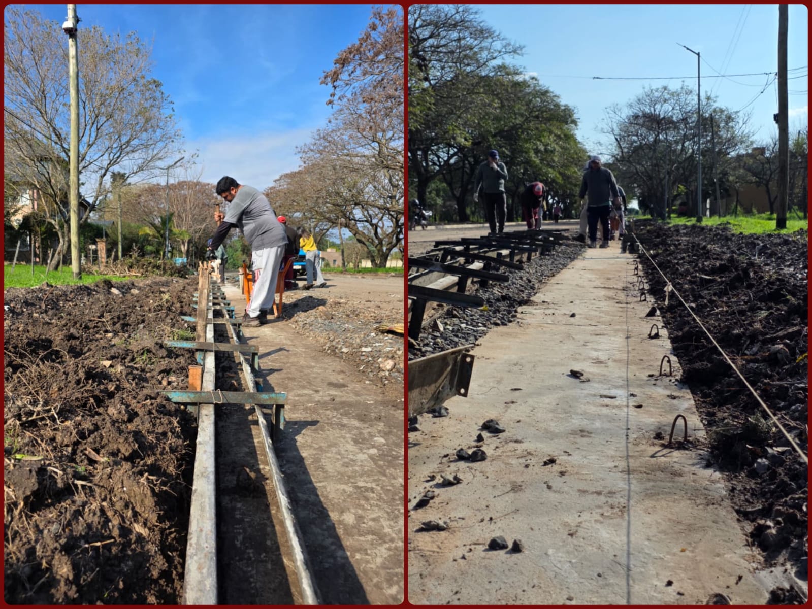 Paso a paso, calle Intendente Lamboglia cambia su imagen con una obra clave